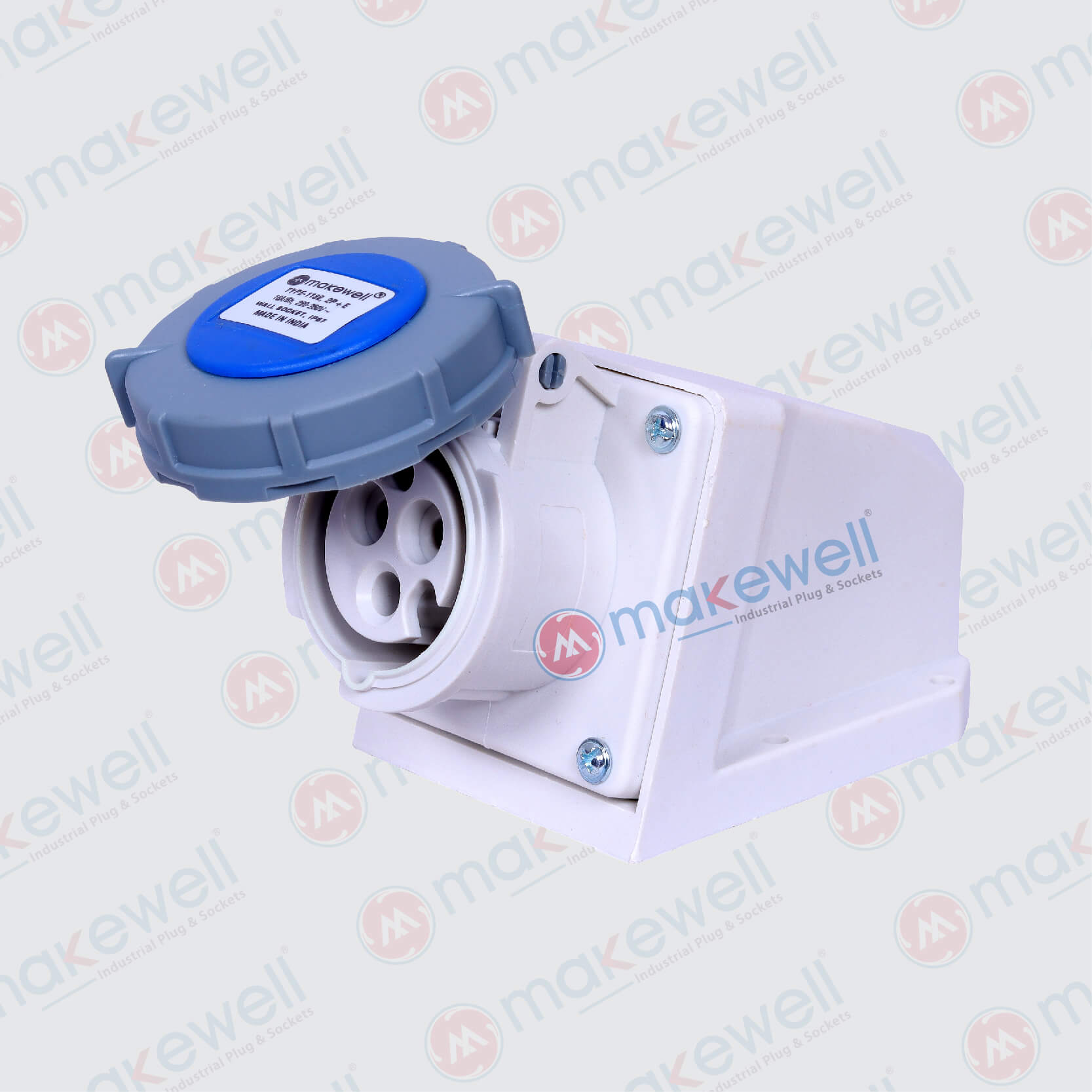 MW-1132 16A 3 PIN Wall Socket