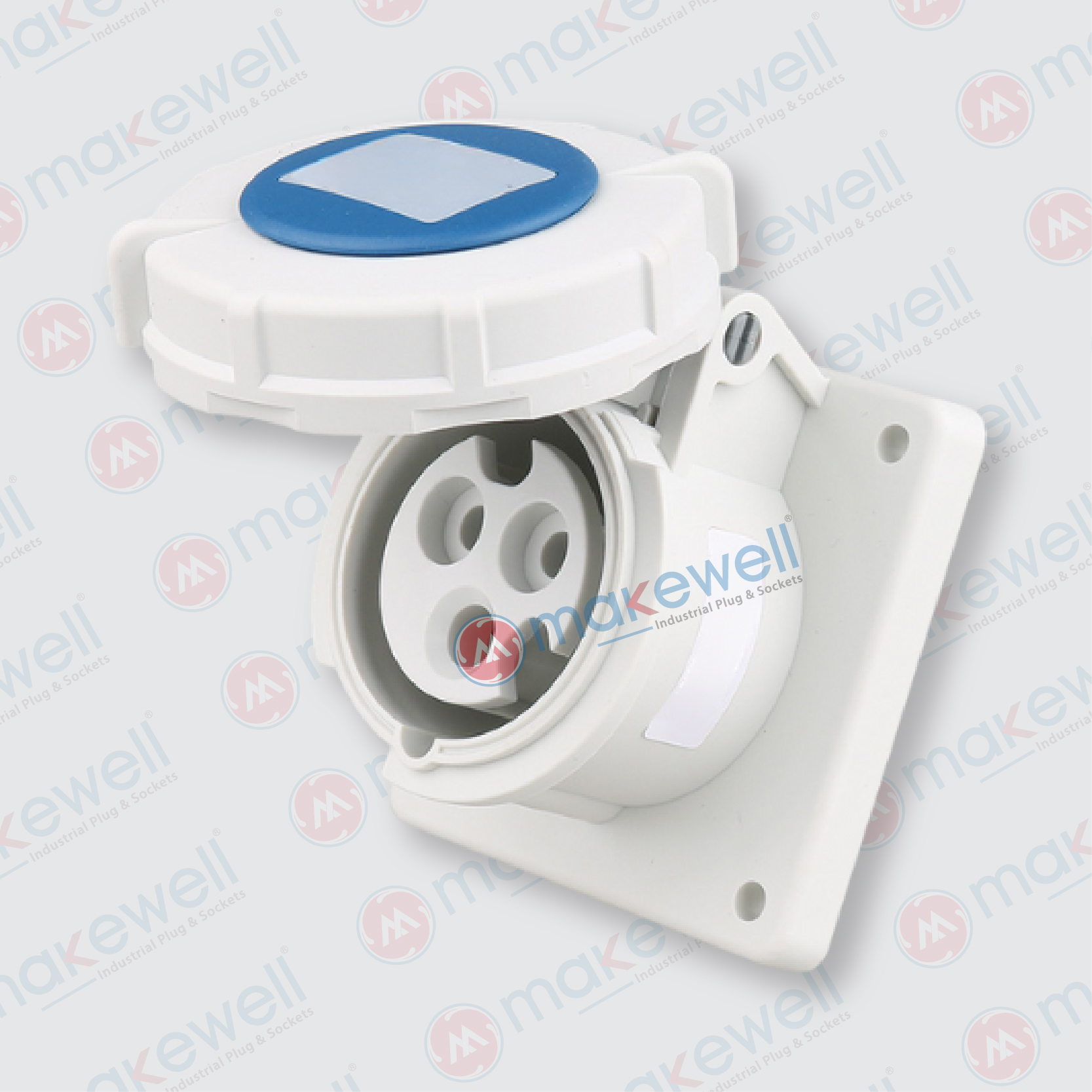 MW-3232 32A 3 PIN Panel Socket MW-3232 32A 3 PIN Panel Socket