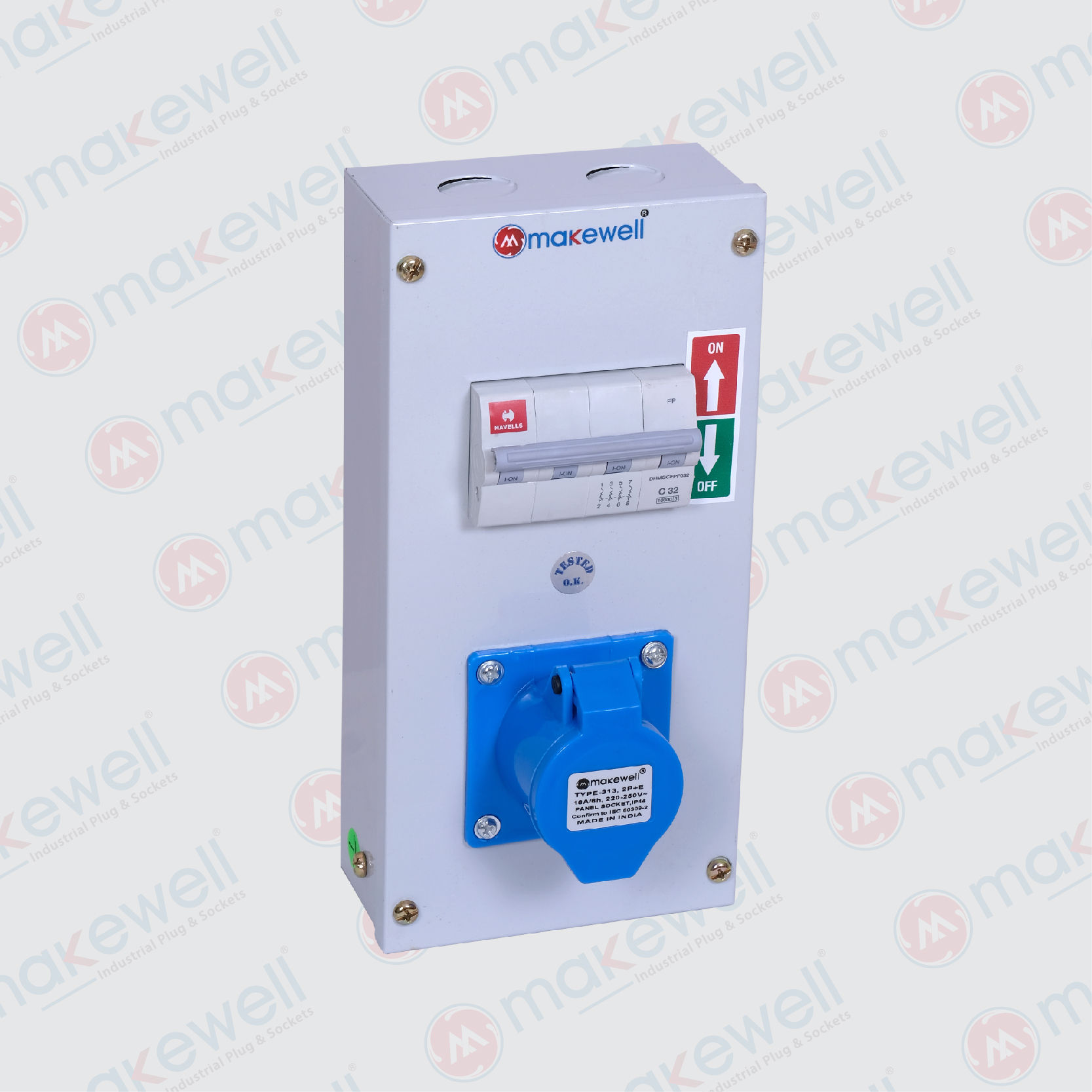 1+1 Metal Socket Box 1+1 Metal Socket Box