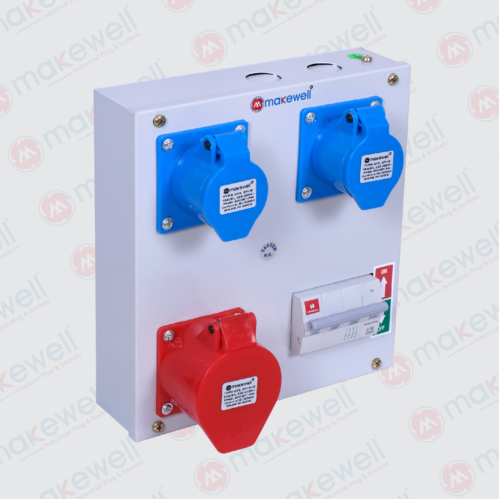 3+1 Metal Socket Box 3+1 Metal Socket Box