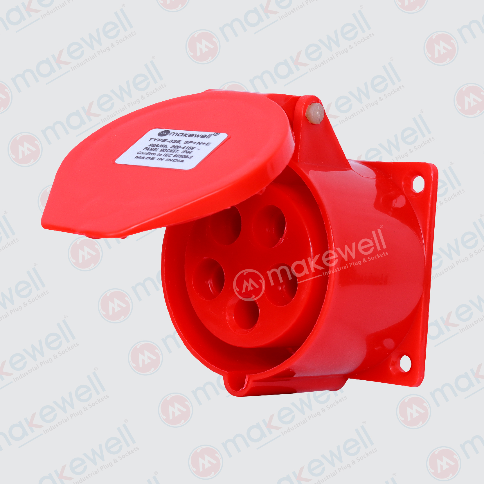 MW-315 16A 5 PIN Panel Socket MW-315 16A 5 PIN Panel Socket