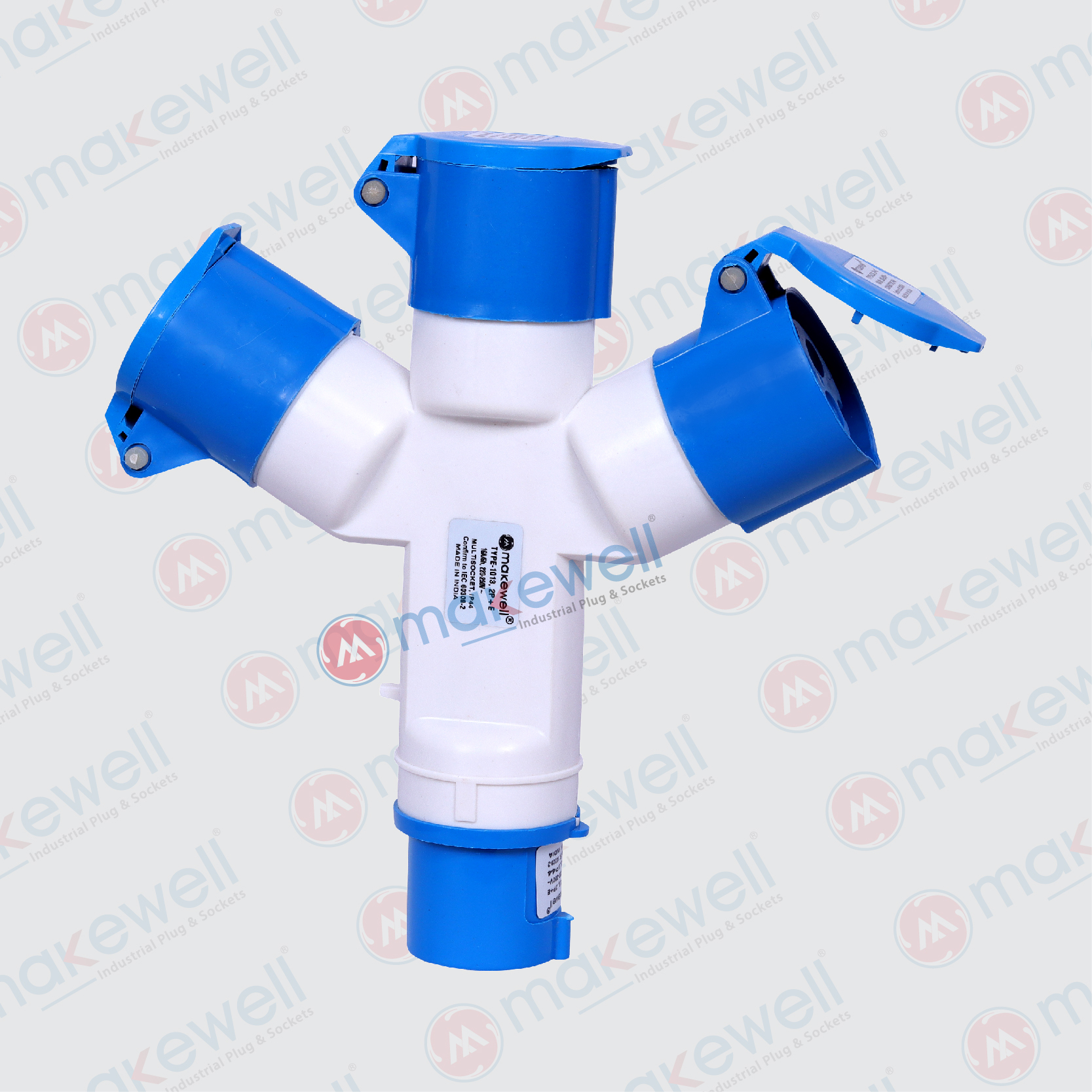MW-1013 16A 3 Pin 3 Way Socket MW-1013 16A 3 Pin 3 Way Socket