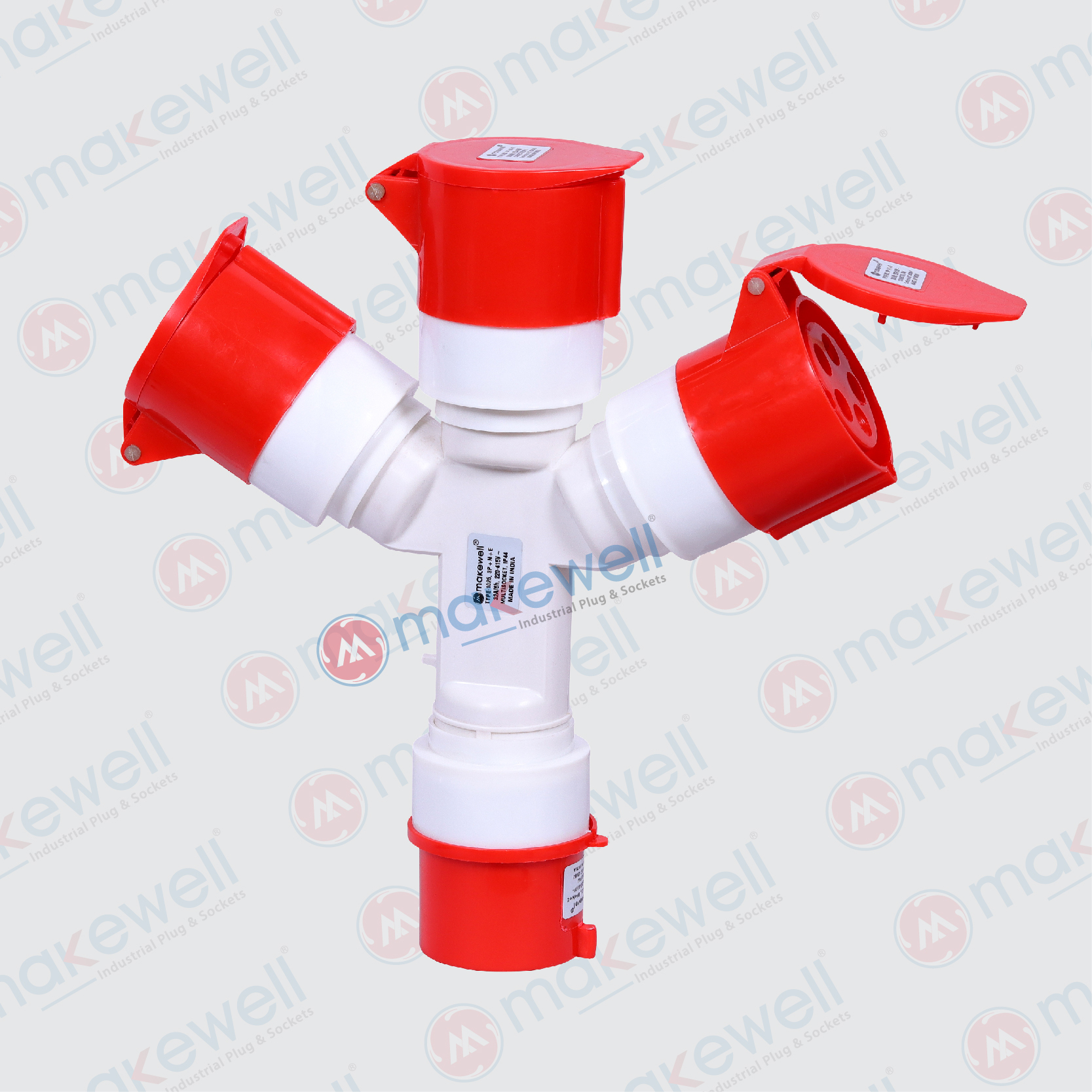 MW-1025 32A 5 Pin 3 Way Socket MW-1025 32A 5 Pin 3 Way Socket